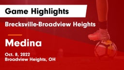 Brecksville-Broadview Heights  vs Medina  Game Highlights - Oct. 8, 2022