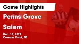 Penns Grove  vs Salem  Game Highlights - Dec. 16, 2022