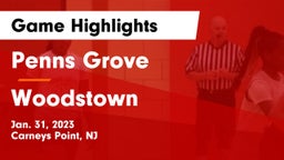 Penns Grove  vs Woodstown  Game Highlights - Jan. 31, 2023