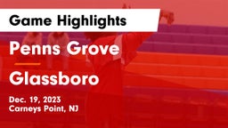Penns Grove  vs Glassboro  Game Highlights - Dec. 19, 2023