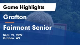 Grafton  vs Fairmont Senior Game Highlights - Sept. 27, 2022