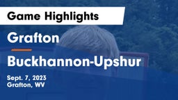 Grafton  vs Buckhannon-Upshur  Game Highlights - Sept. 7, 2023