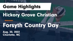 Hickory Grove Christian  vs Forsyth Country Day Game Highlights - Aug. 30, 2022