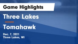 Three Lakes  vs Tomahawk  Game Highlights - Dec. 7, 2021