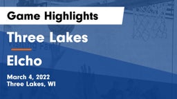 Three Lakes  vs Elcho  Game Highlights - March 4, 2022
