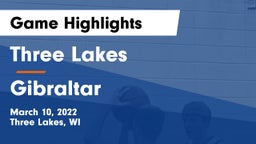 Three Lakes  vs Gibraltar  Game Highlights - March 10, 2022