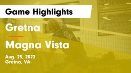 Gretna  vs Magna Vista  Game Highlights - Aug. 25, 2022