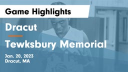 Dracut  vs Tewksbury Memorial Game Highlights - Jan. 20, 2023