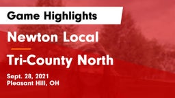 Newton Local  vs Tri-County North  Game Highlights - Sept. 28, 2021