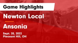 Newton Local  vs Ansonia  Game Highlights - Sept. 20, 2022