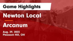 Newton Local  vs Arcanum  Game Highlights - Aug. 29, 2023