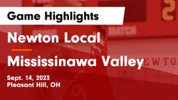 Newton Local  vs Mississinawa Valley  Game Highlights - Sept. 14, 2023