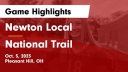 Newton Local  vs National Trail  Game Highlights - Oct. 5, 2023