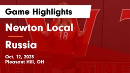 Newton Local  vs Russia  Game Highlights - Oct. 12, 2023