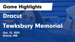 Dracut  vs Tewksbury Memorial Game Highlights - Oct. 12, 2023