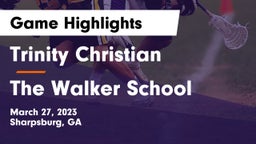 Trinity Christian  vs The Walker School Game Highlights - March 27, 2023