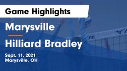 Marysville  vs Hilliard Bradley  Game Highlights - Sept. 11, 2021