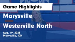Marysville  vs Westerville North  Game Highlights - Aug. 19, 2023