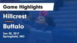 Hillcrest  vs Buffalo  Game Highlights - Jan 30, 2017