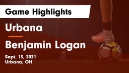 Urbana  vs Benjamin Logan  Game Highlights - Sept. 13, 2021