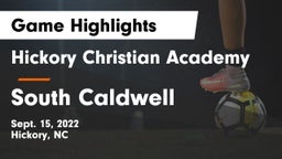 Hickory Christian Academy vs South Caldwell Game Highlights - Sept. 15, 2022