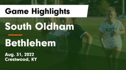 South Oldham  vs Bethlehem  Game Highlights - Aug. 31, 2022
