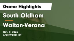 South Oldham  vs Walton-Verona  Game Highlights - Oct. 9, 2023