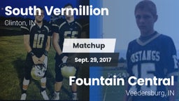 Matchup: South Vermillion vs. Fountain Central  2017