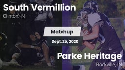 Matchup: South Vermillion vs. Parke Heritage  2020