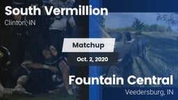 Matchup: South Vermillion vs. Fountain Central  2020