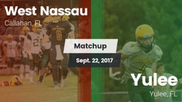 Matchup: West Nassau vs. Yulee  2017