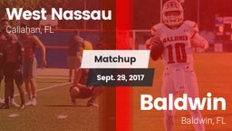 Matchup: West Nassau vs. Baldwin  2017