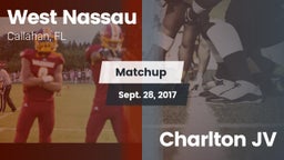 Matchup: West Nassau vs. Charlton JV 2017