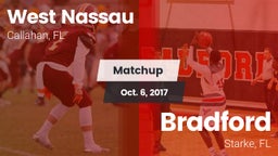 Matchup: West Nassau vs. Bradford  2017