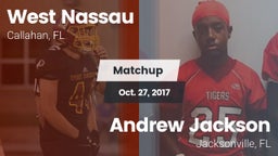 Matchup: West Nassau vs. Andrew Jackson  2017