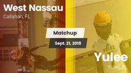 Matchup: West Nassau vs. Yulee  2018