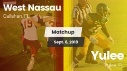 Matchup: West Nassau vs. Yulee  2019