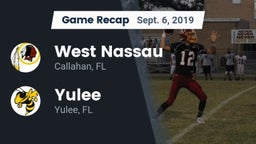 Recap: West Nassau  vs. Yulee  2019