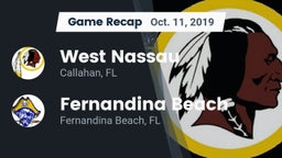 Recap: West Nassau  vs. Fernandina Beach  2019
