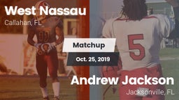 Matchup: West Nassau vs. Andrew Jackson  2019