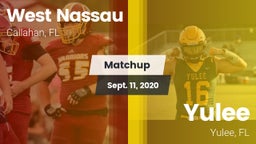 Matchup: West Nassau vs. Yulee  2020