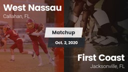 Matchup: West Nassau vs. First Coast  2020