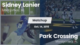 Matchup: Sidney Lanier High vs. Park Crossing  2016