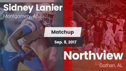 Matchup: Sidney Lanier High vs. Northview  2017