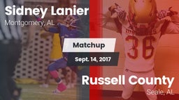 Matchup: Sidney Lanier High vs. Russell County  2017