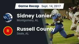 Recap: Sidney Lanier  vs. Russell County  2017