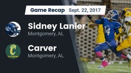 Recap: Sidney Lanier  vs. Carver  2017