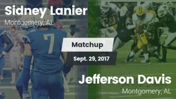 Matchup: Sidney Lanier High vs. Jefferson Davis  2017