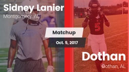 Matchup: Sidney Lanier High vs. Dothan  2017