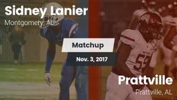 Matchup: Sidney Lanier High vs. Prattville  2017